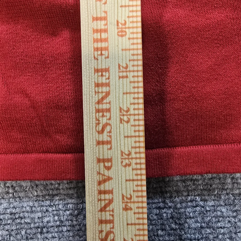 Ralph Lauren Vibrant Red Cotton Sweater Sz M - Picture 5 of 7